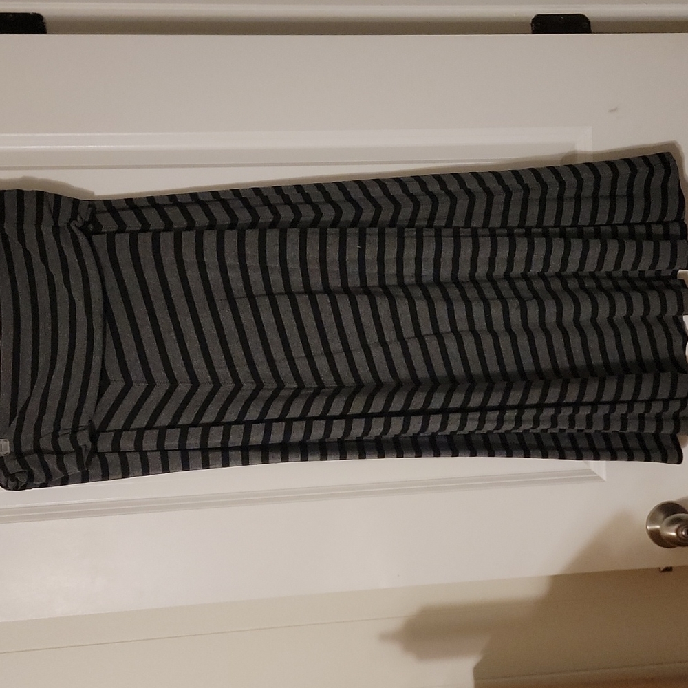Gap Y2K Striped Maxi Skirt